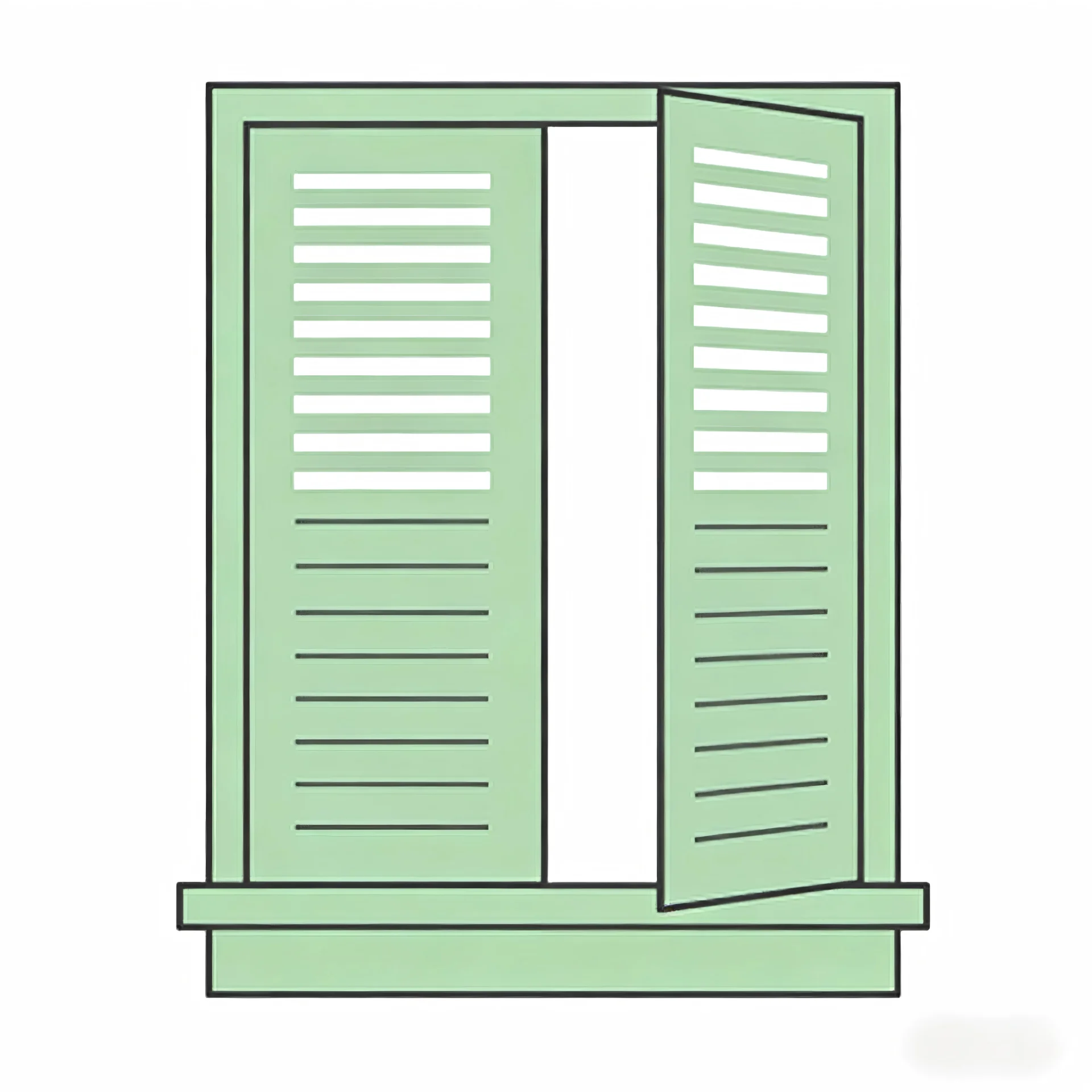 Two Panel Configuration Left and Right