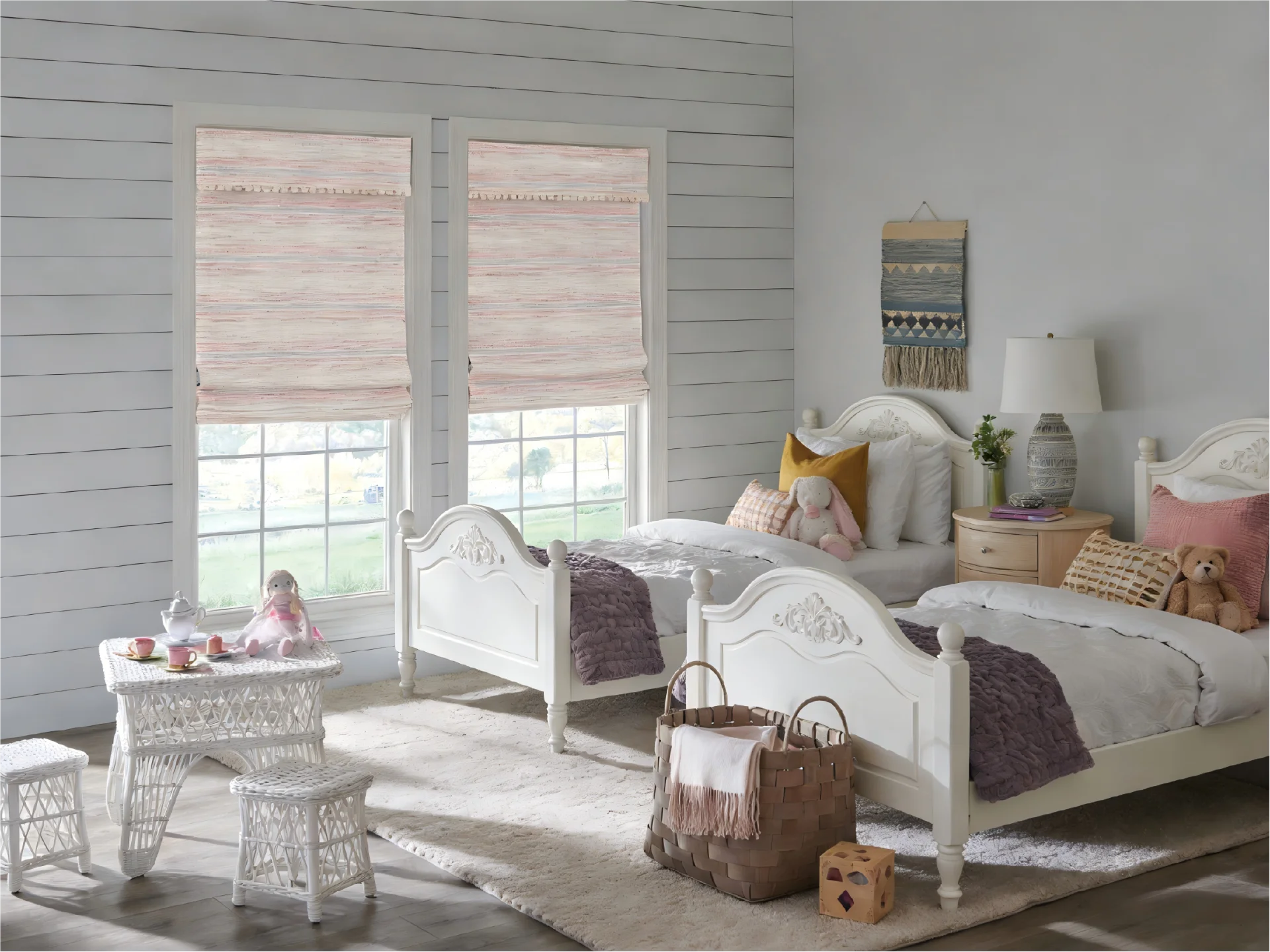 Tailored Roman Shades
