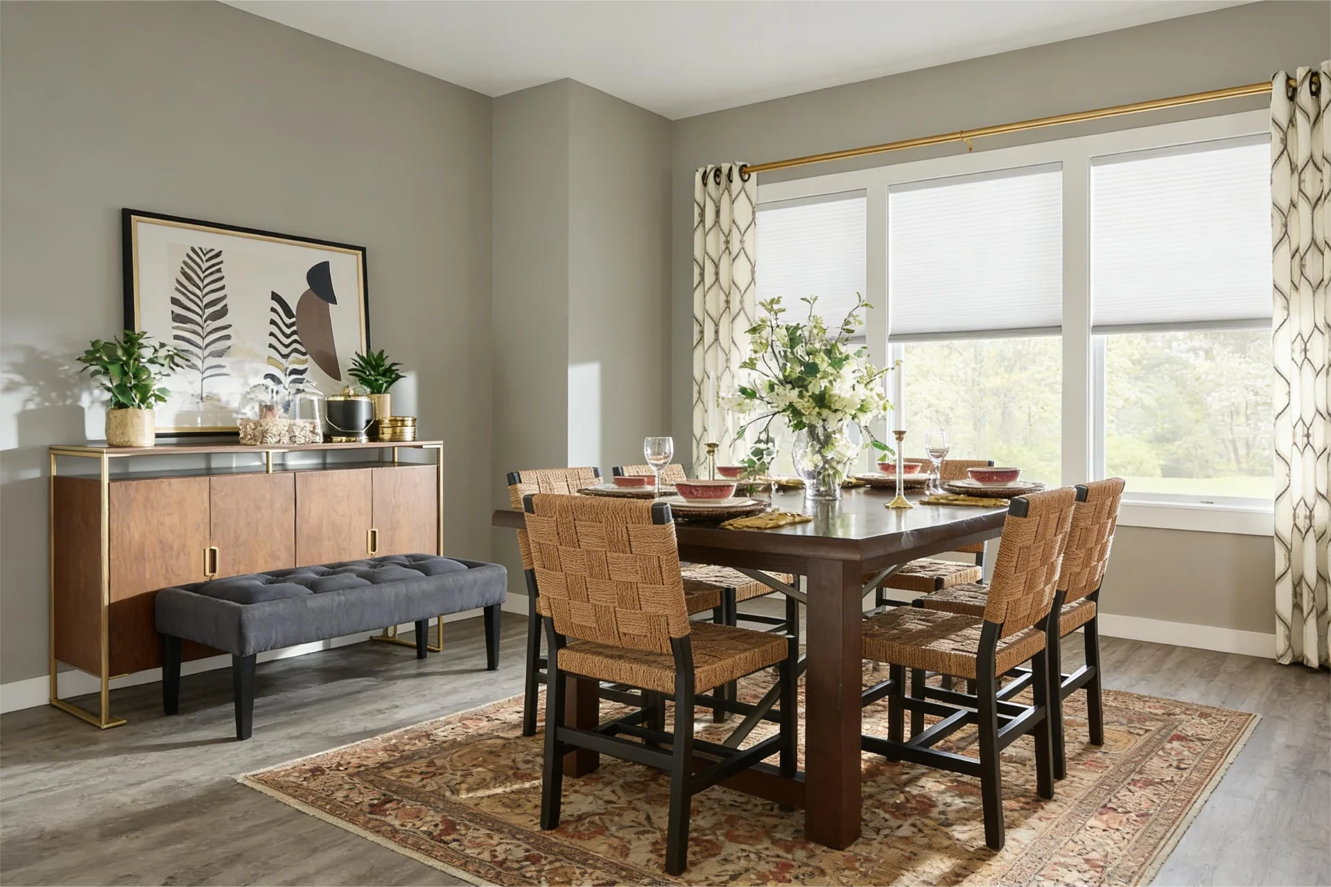 Luxury fabric drapery texture