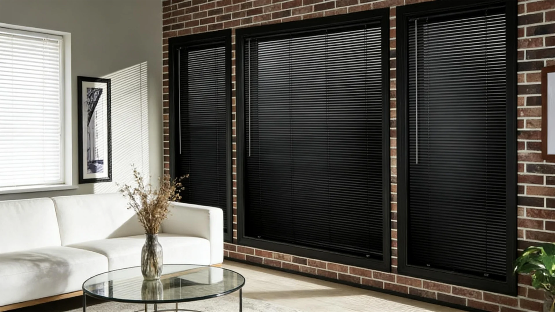 Vinyl blind slat detail