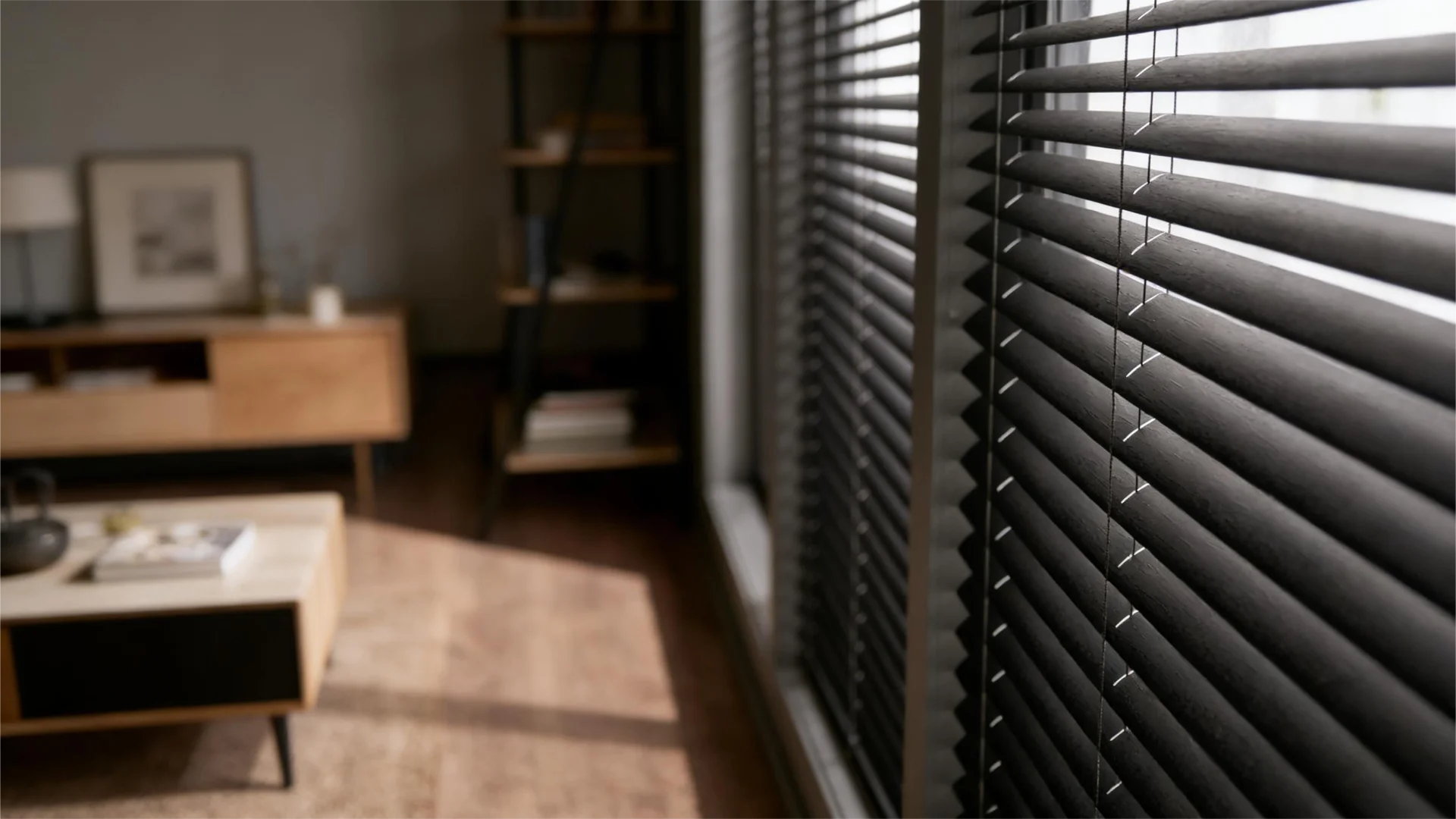 Precise light control vinyl blinds