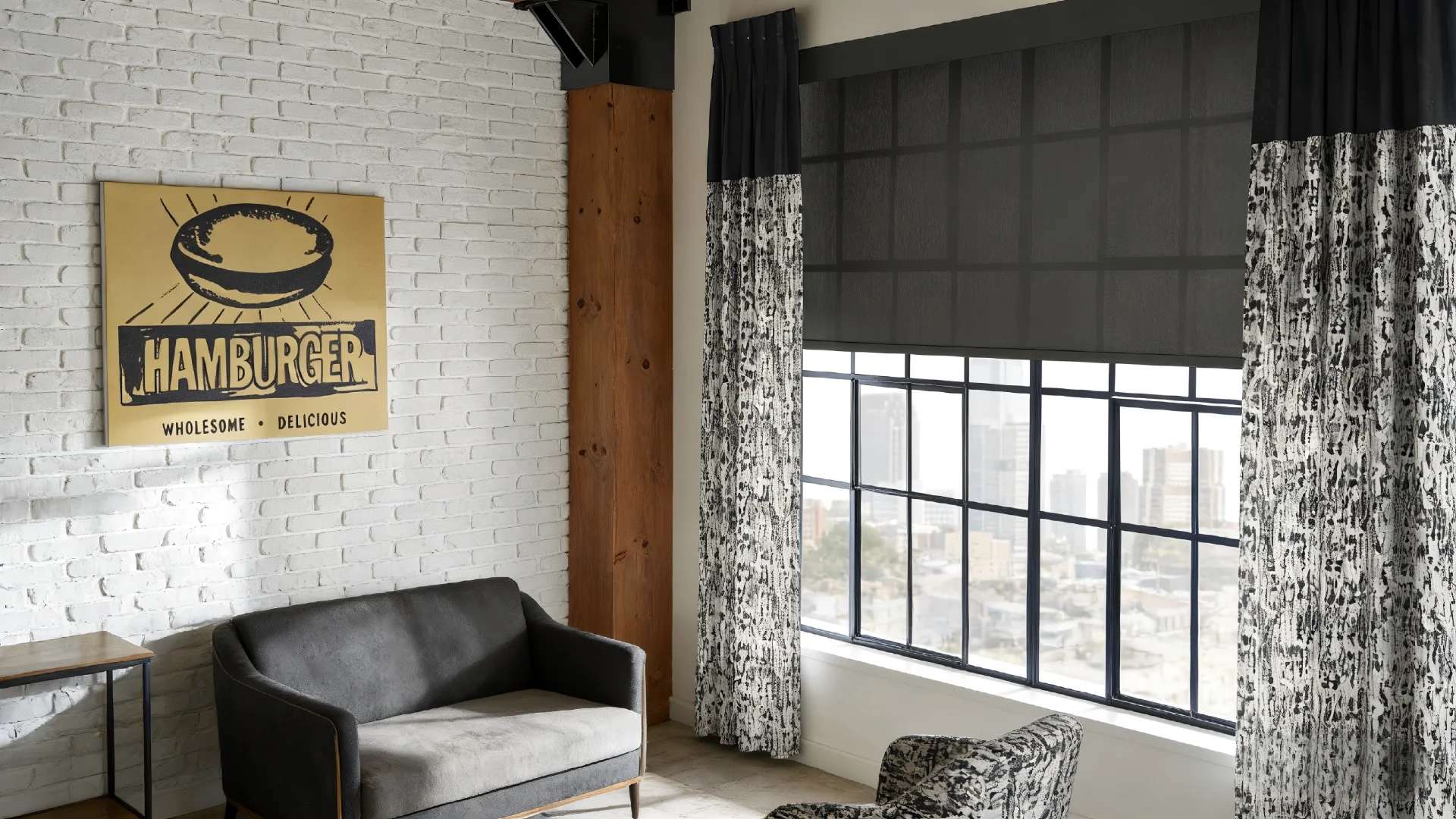 Exterior Solar Shades providing UV protection and energy efficiency