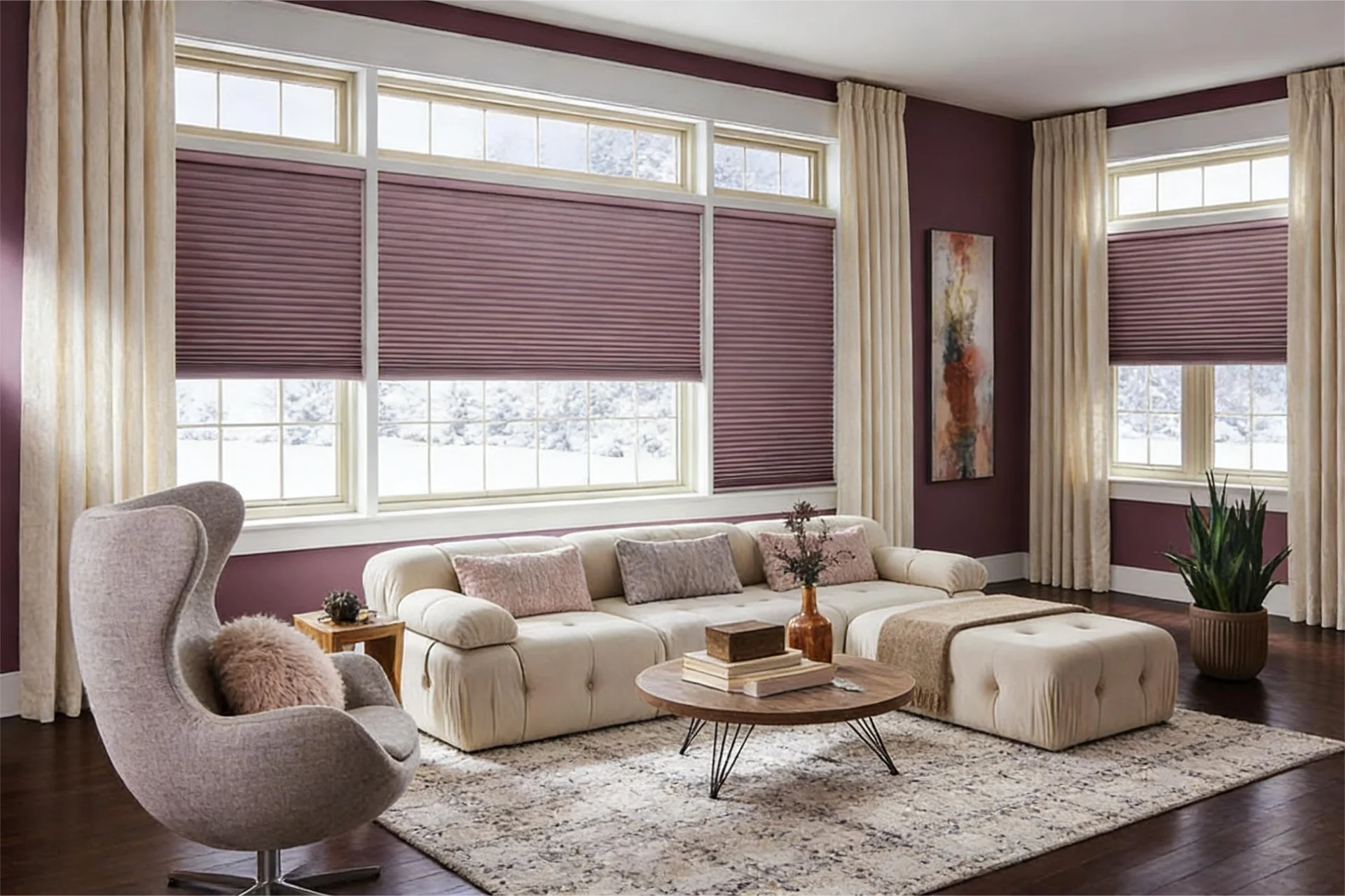 Drapery insulation and comfort