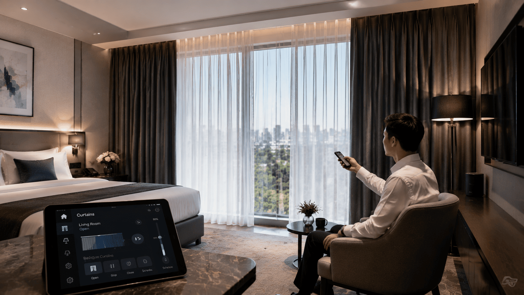Motorized Curtain Systems